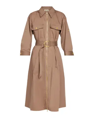L'Agence Callen Belted Midi Shirtdress | Thumbnail 5