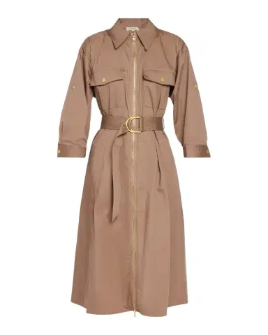 L'Agence Callen Belted Midi Shirtdress | Thumbnail 1