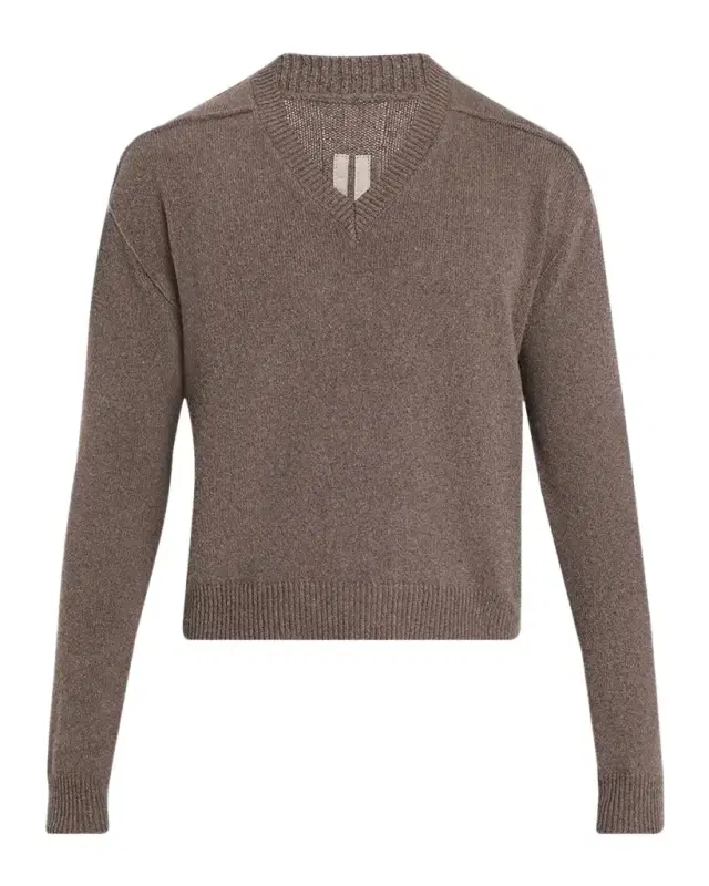 Men's Cashmere and Wool V-Neck Sweater