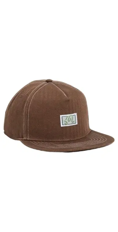 Malbon Station Snapback Hat Carafe One Size | Thumbnail 1