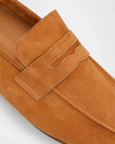 SOPHIQUE Essenziale Leopard Suede Penny Loafers | Thumbnail 4 SOPHIQUE Essenziale Leopard Suede Penny Loafers | Thumbnail 4