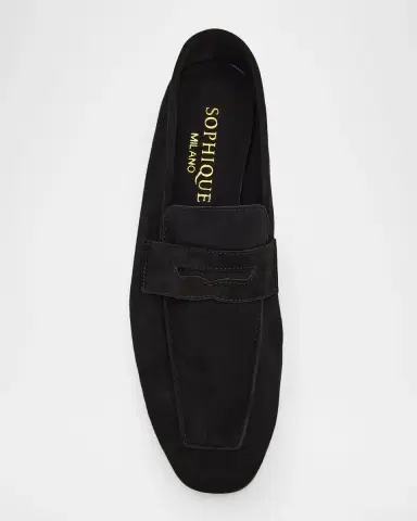 SOPHIQUE Essenziale Leather Penny Loafers | Thumbnail 5