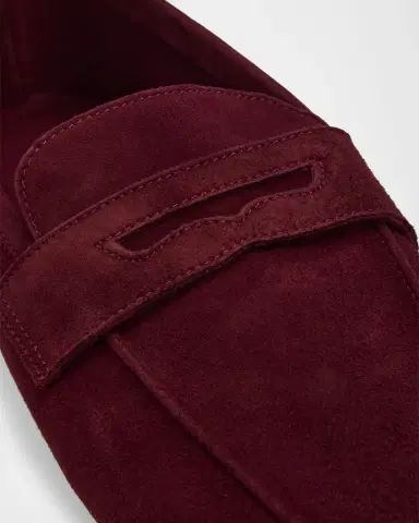 SOPHIQUE Essenziale Leopard Suede Penny Loafers | Thumbnail 4 SOPHIQUE Essenziale Leopard Suede Penny Loafers | Thumbnail 4