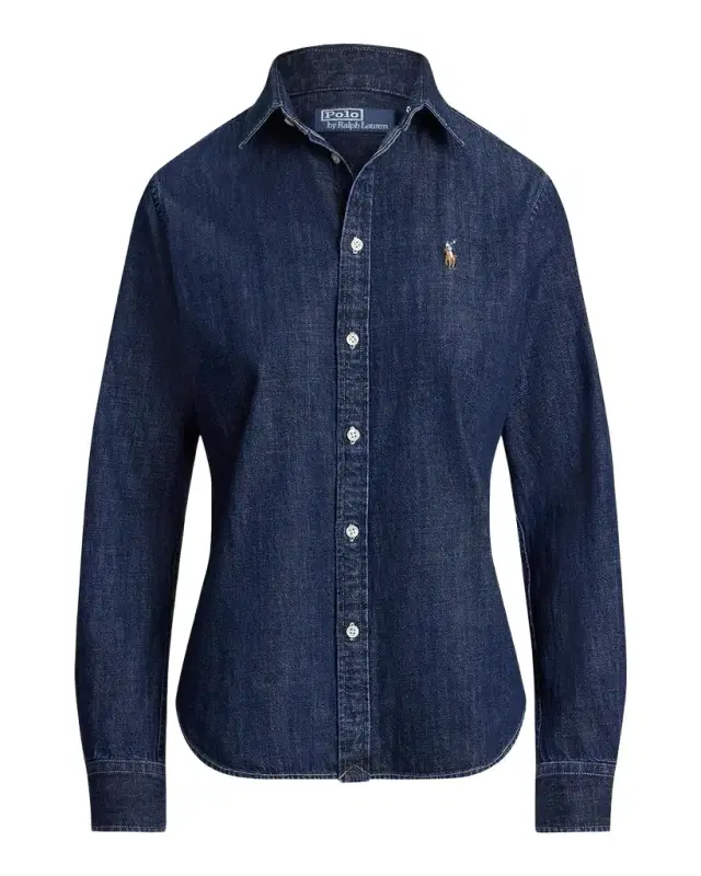 Polo Ralph Lauren Button-Down Cotton Denim Shirt