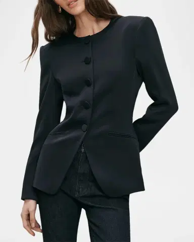 Veronica Beard Wryllen Single-Breasted Jacket | Thumbnail 4