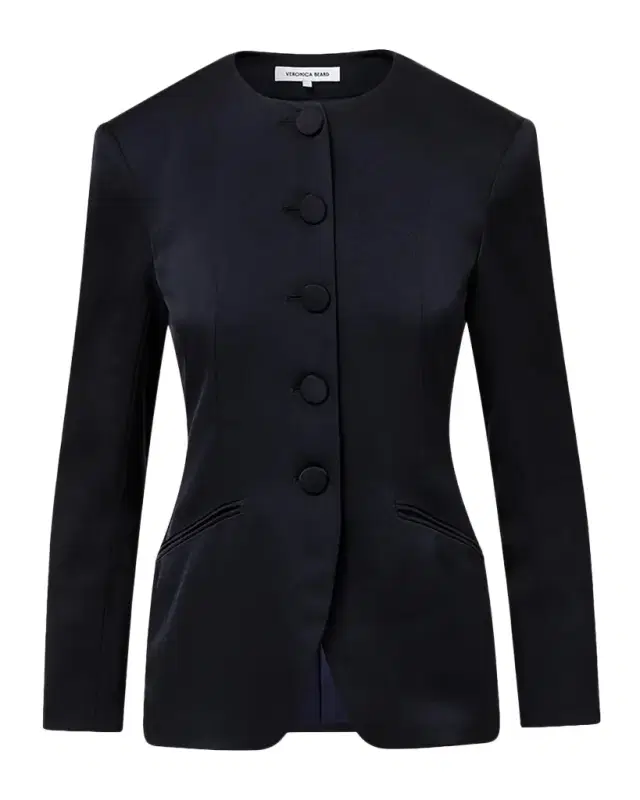 Veronica Beard Wryllen Single-Breasted Jacket