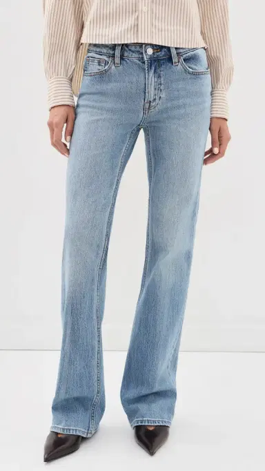 GOOD AMERICAN Vintage Low Bootcut Jeans Indigo130 | Thumbnail 2