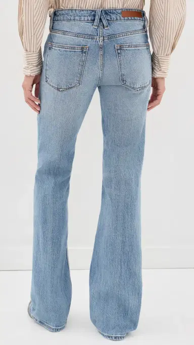 GOOD AMERICAN Vintage Low Bootcut Jeans Indigo130 | Thumbnail 3