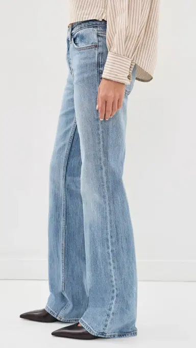 GOOD AMERICAN Vintage Low Bootcut Jeans Indigo130 | Thumbnail 4