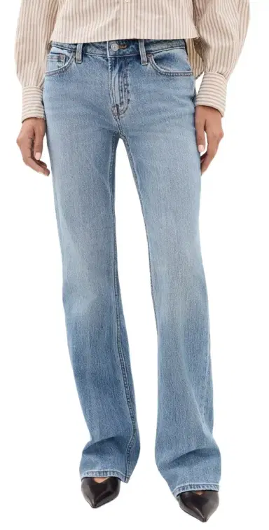 GOOD AMERICAN Vintage Low Bootcut Jeans Indigo130 | Thumbnail 1