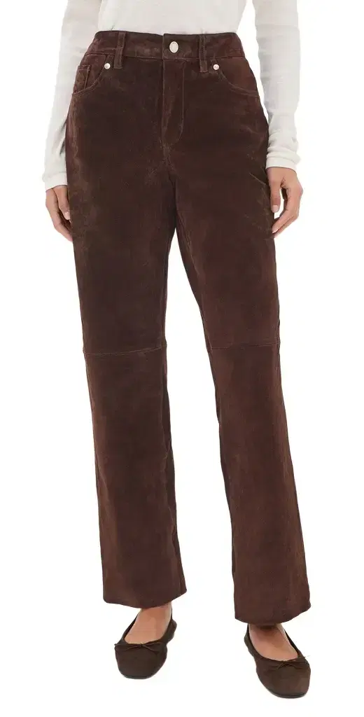 BLANKNYC Stanton Straight Leg Pants Brown