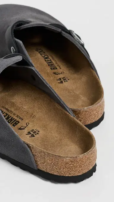 Birkenstock Boston Clogs Charcoal | Thumbnail 3