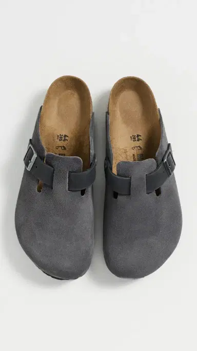 Birkenstock Boston Clogs Charcoal | Thumbnail 4