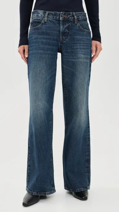 Frame The Pixie Gray Jeans | Thumbnail 2