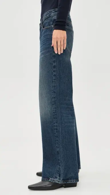 Frame The Pixie Gray Jeans | Thumbnail 4