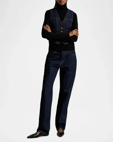 Polo Ralph Lauren Relaxed Straight-Leg Denim Jeans | Thumbnail 2