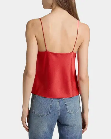 Alice + Olivia Harmon Drapey Slip Tank | Thumbnail 3