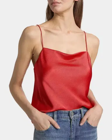 Alice + Olivia Harmon Drapey Slip Tank | Thumbnail 5