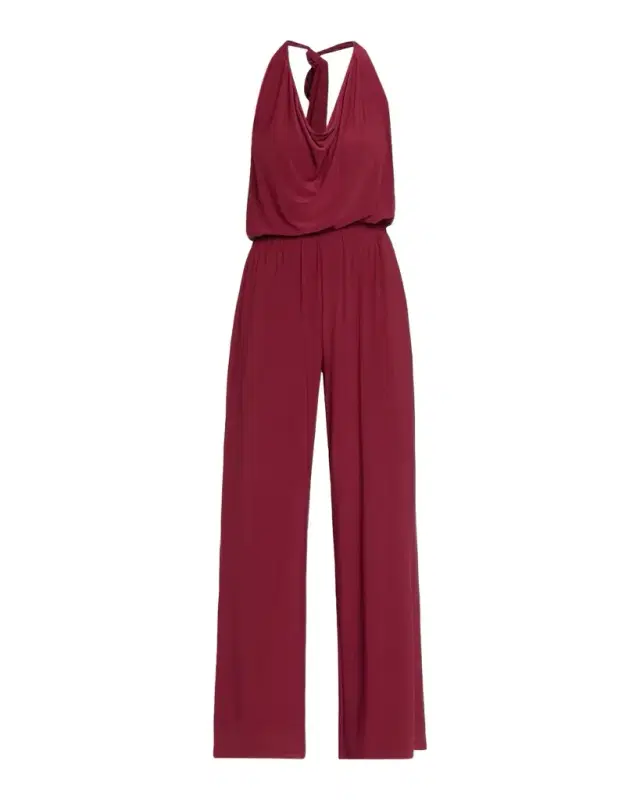 Ramy Brook Stephanie Halterneck Jersey Jumpsuit
