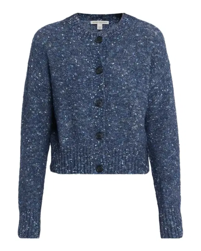 Autumn Cashmere Cropped Donegal Boucle Cardigan
