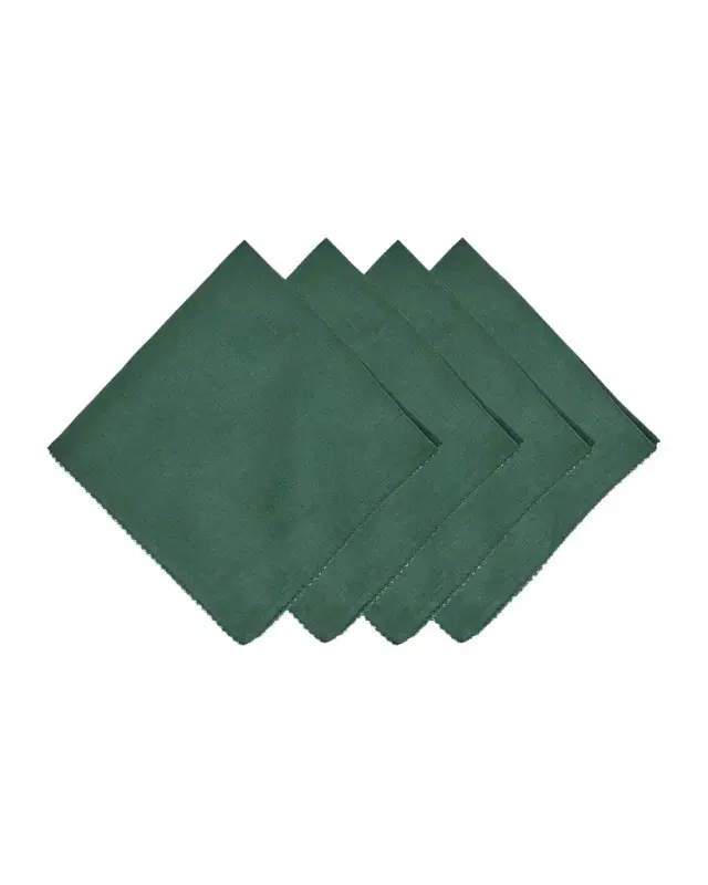 Juliska Berry Scallop Napkins, Set of 4