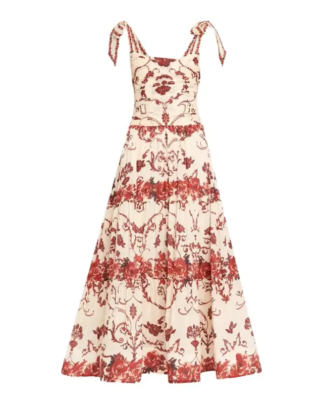 Alice + Olivia Haven Flared Maxi Dress