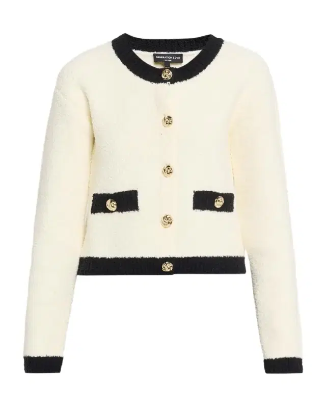 Generation Love Erica Boucle Cardigan