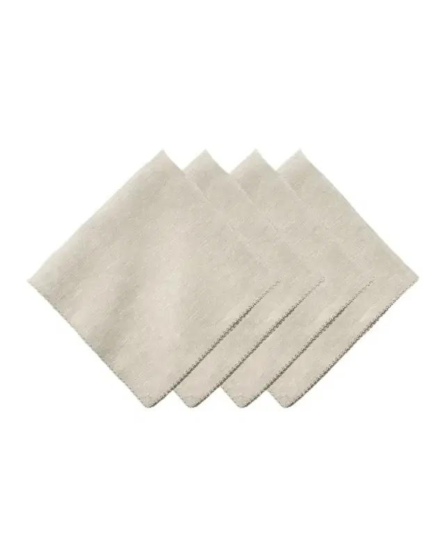 Juliska Berry Scallop Napkins, Set of 4