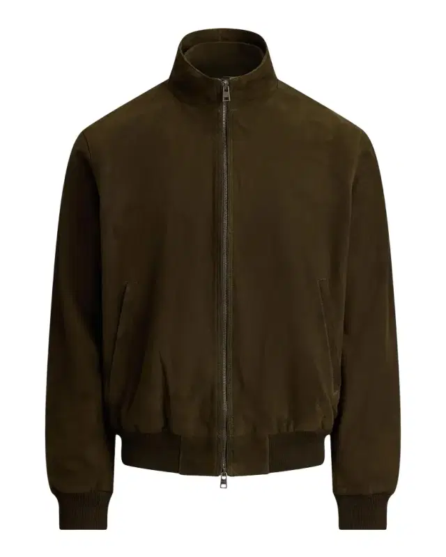 Polo Ralph Lauren Charleton Suede Bomber Jacket