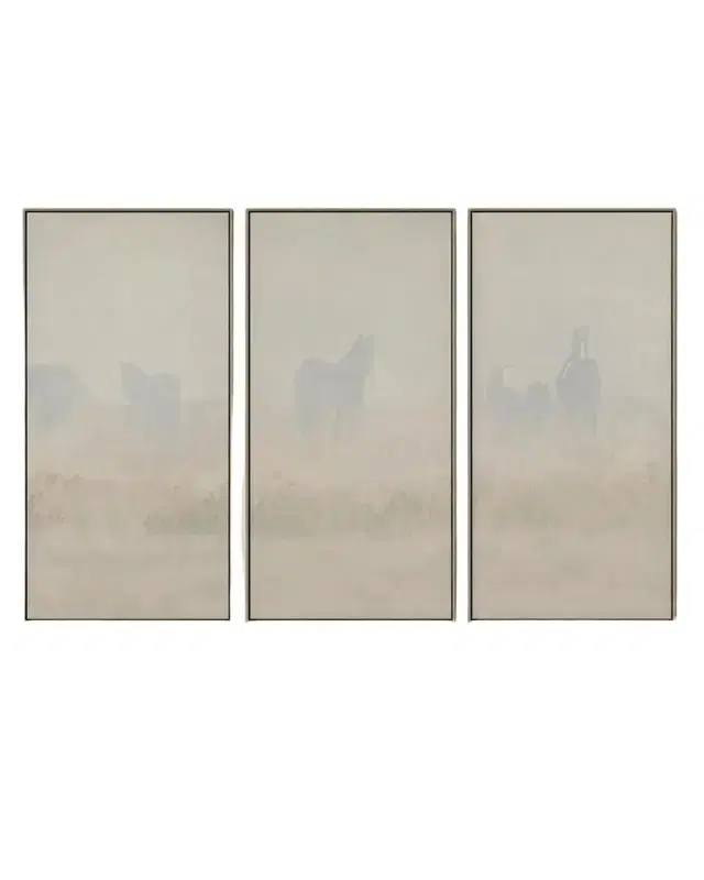 John-Richard Collection "A Way into Wilderness No. 1-3" Framed Giclee Triptych by Shelley Bolton
