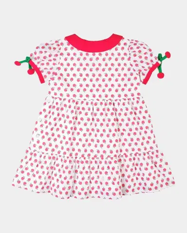 Florence Eiseman Baby Girl's & Little Girl's Apple Print Dress | Thumbnail 2