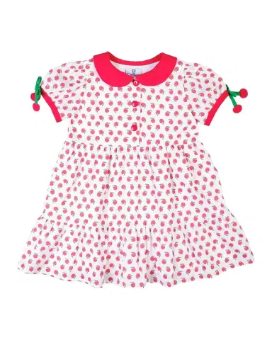Florence Eiseman Baby Girl's & Little Girl's Apple Print Dress | Thumbnail 3
