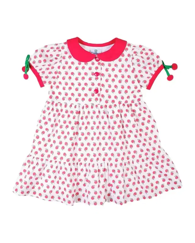 Florence Eiseman Baby Girl's & Little Girl's Apple Print Dress