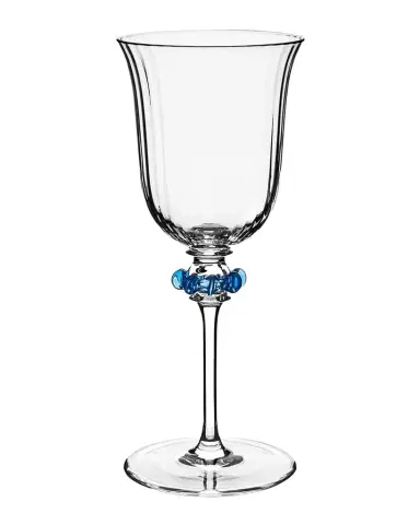 Juliska Nell Ruffle 12 oz. Wine Glass, Chambray | Thumbnail 1 Juliska Nell Ruffle 12 oz. Wine Glass, Chambray | Thumbnail 1