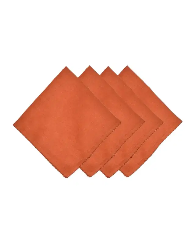 Juliska Berry Scallop Napkins, Set of 4
