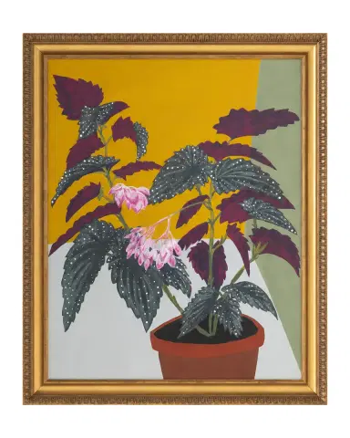 John-Richard Collection "Polka Dot Begonia" Framed Giclee by Michael Pfleghaar | Thumbnail 2 John-Richard Collection "Polka Dot Begonia" Framed Giclee by Michael Pfleghaar | Thumbnail 2