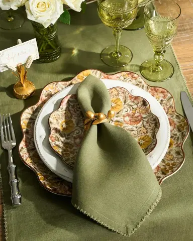 Juliska Berry Scallop Napkins, Set of 4 | Thumbnail 5 Juliska Berry Scallop Napkins, Set of 4 | Thumbnail 5