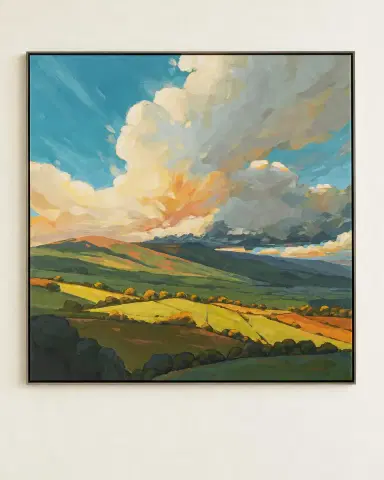 John-Richard Collection "Gilded Fells, Large" Framed Giclee by Sarah Thomas | Thumbnail 2 John-Richard Collection "Gilded Fells, Large" Framed Giclee by Sarah Thomas | Thumbnail 2