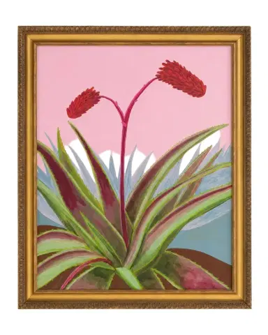 John-Richard Collection "Candelabra Aloe" Framed Giclee by Michael Pfleghaar | Thumbnail 1