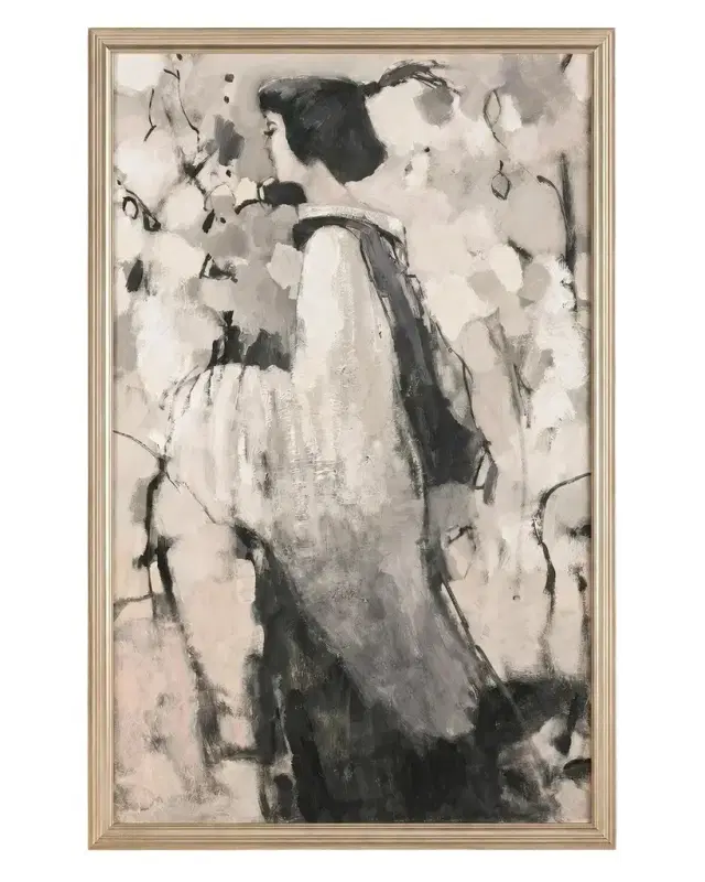 John-Richard Collection "Geisha in Training, Small" Framed Giclee by Mary Pratt