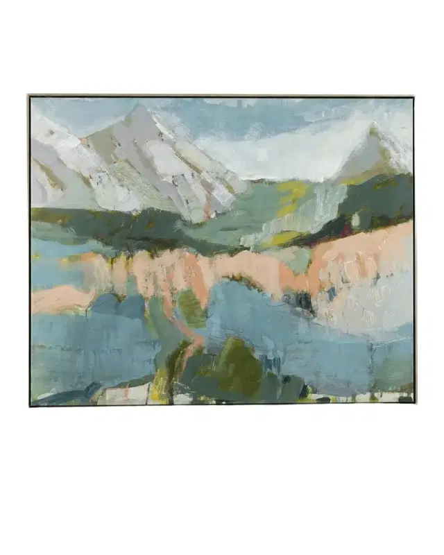 John-Richard Collection "Peaks, Large" Framed Giclee by Shelley Bolton