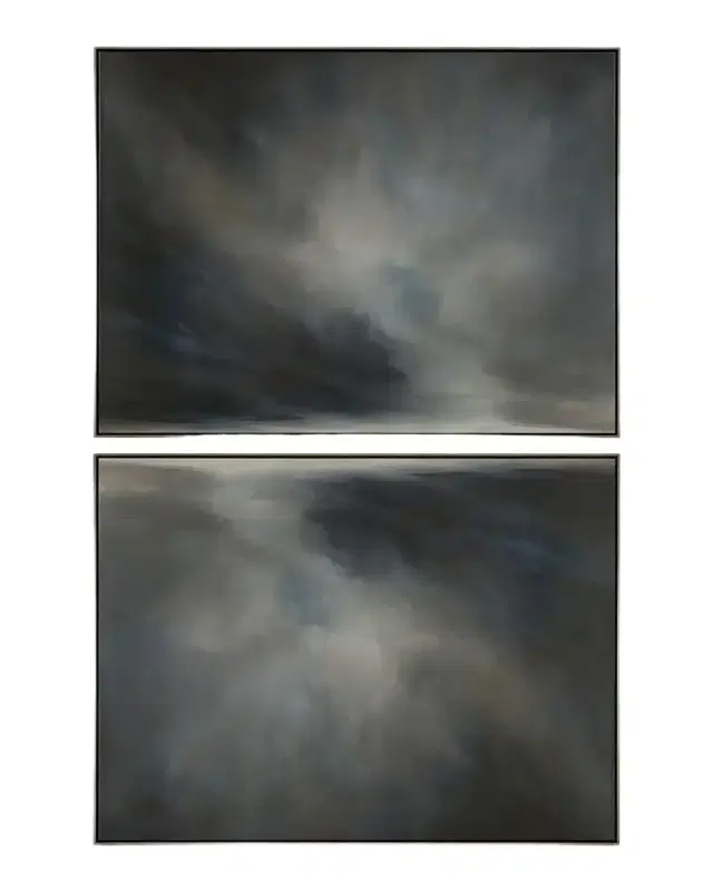 John-Richard Collection "Big Sky No. 1-2, Large" Framed Giclee Diptych by Debra Ferrari