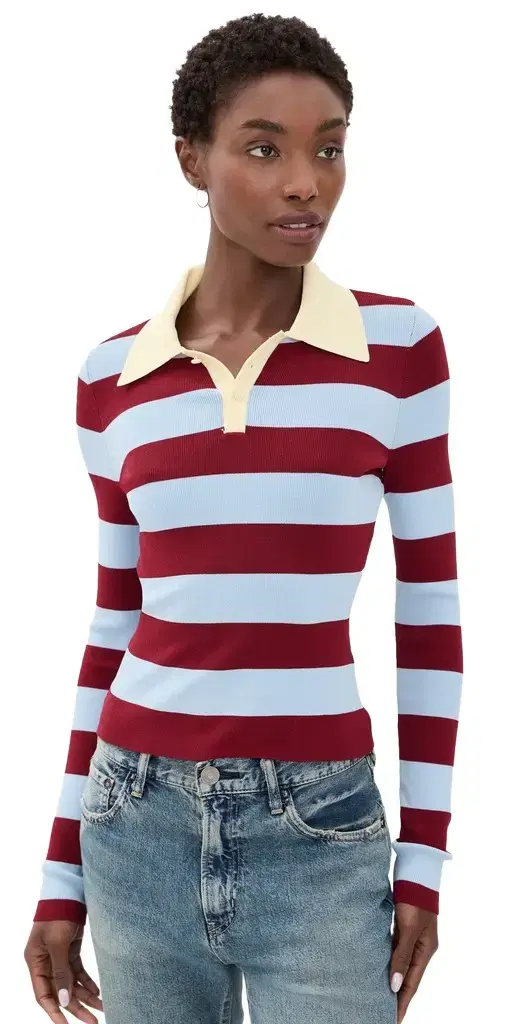 Solid & Striped The Debra Top angria/Nordic Fog