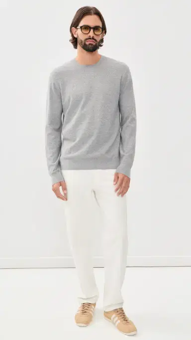 Theory Riland Light Bilen Crewneck | Thumbnail 5 Theory Riland Light Bilen Crewneck | Thumbnail 5