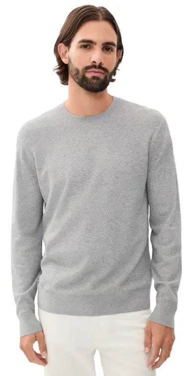 Theory Riland Light Bilen Crewneck | Thumbnail 1 Theory Riland Light Bilen Crewneck | Thumbnail 1