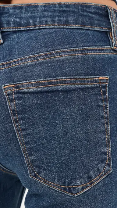 GOOD AMERICAN Good Petite Flare Jeans Blue4 | Thumbnail 6