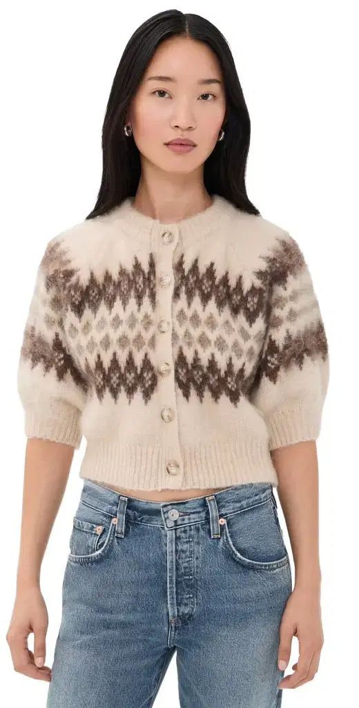 Citizens of Humanity olly Fair Isle Cardigan Fairisle