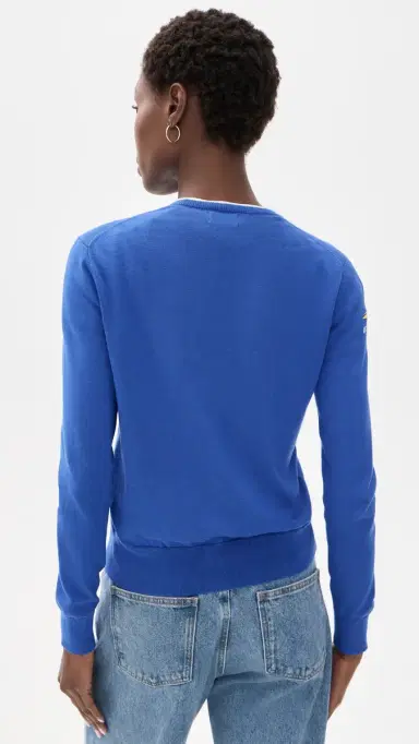 Polo Ralph Lauren U Open Cotton Cardigan Blue | Thumbnail 4