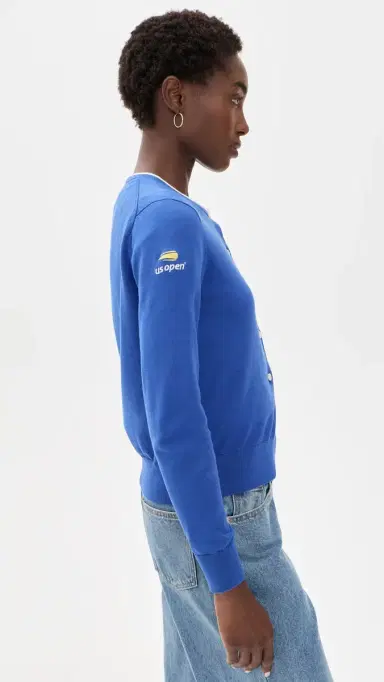 Polo Ralph Lauren U Open Cotton Cardigan Blue | Thumbnail 5