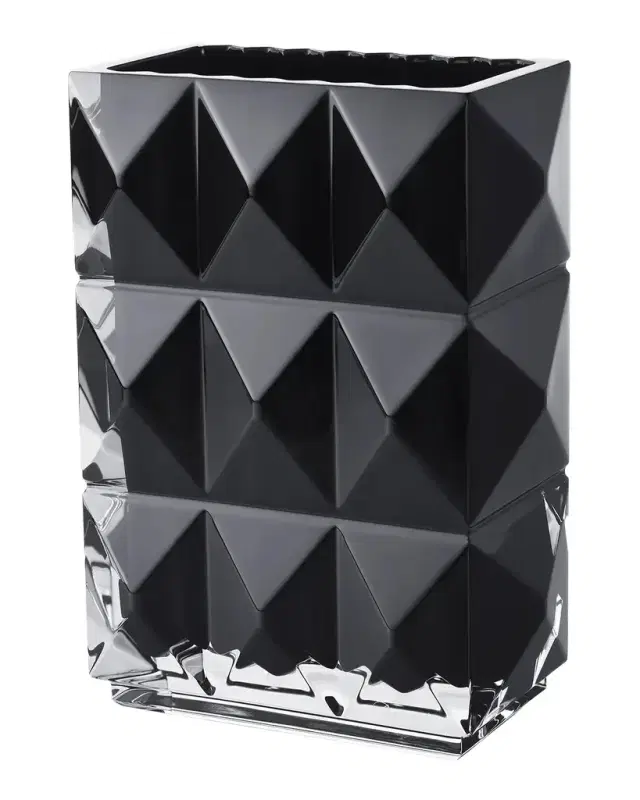 Baccarat Rectangle Crystal Louxor Vase